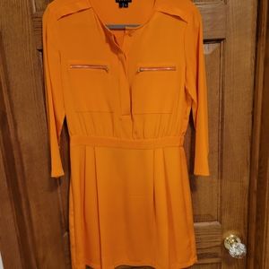 Size 4 long sleeve Theory dress above knee